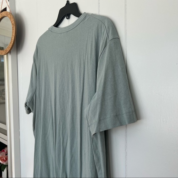 ⚡️SOLD⚡️ H&M oversized turquoise t shirt dress - Picture 9 of 12